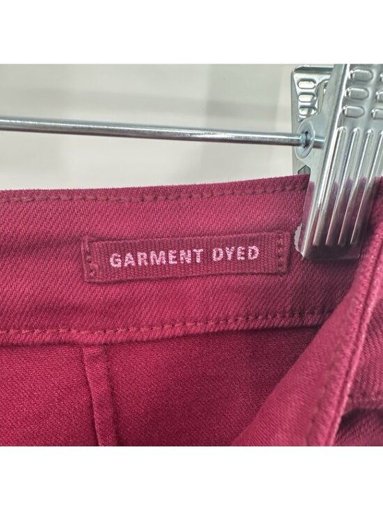 Judy Blue Heart Shaped High Rise Red Straight Leg jeans 3 26 garment dyed denim - Picture 10 of 10